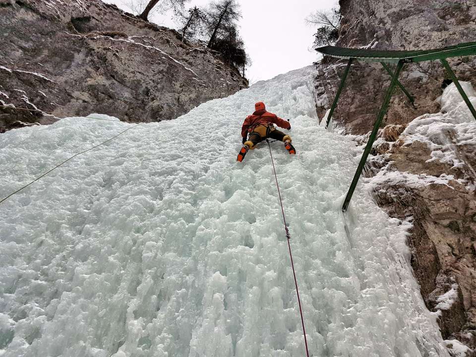 Ľadolezci v Slovenskom raji